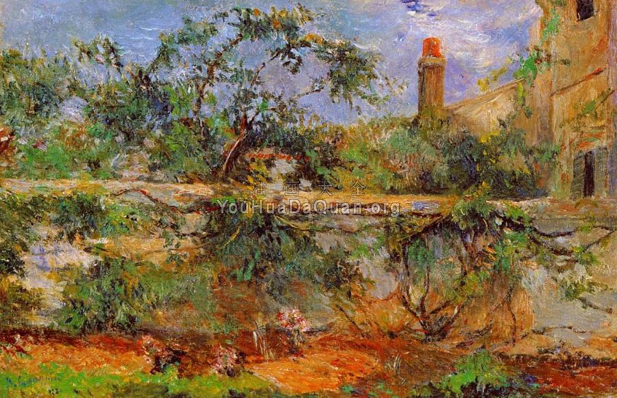 Party Wall - 保罗·高更